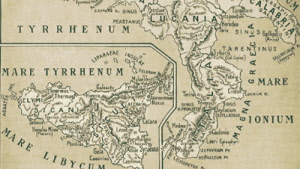 cartina calabria antica